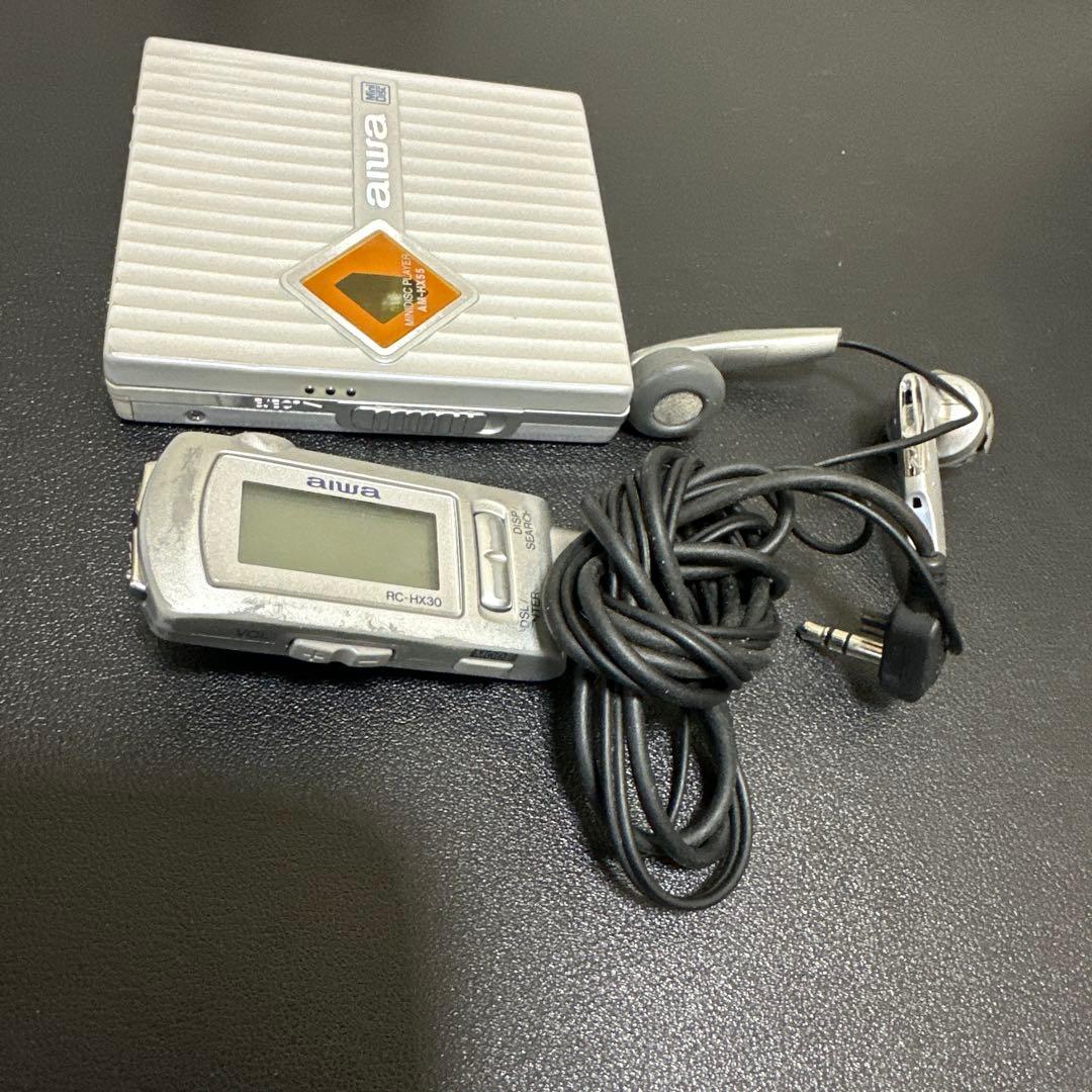 アイワAIWA MDプレーヤー　AM-HX55 ジャンク　現状品
