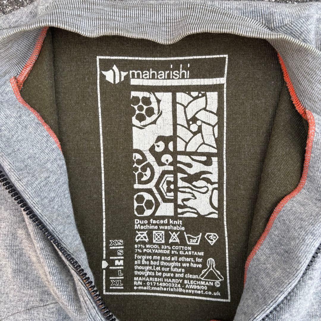 00s イギリス製 MAHARISHI マハリシ ダブルジップ ベスト