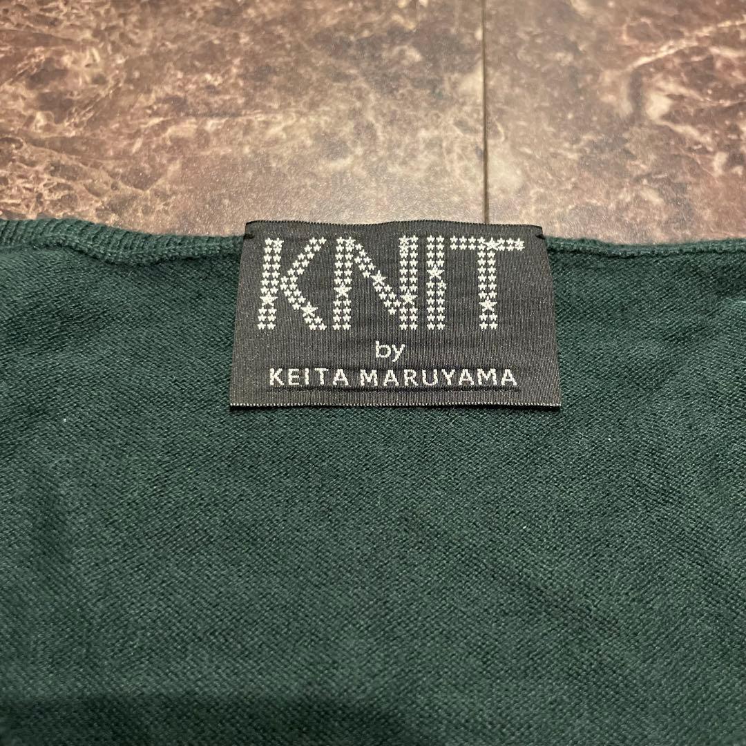 美品✨ケイタマルヤマ 綿カーディガン ミモザ刺繍 S～Mサイズ 希少