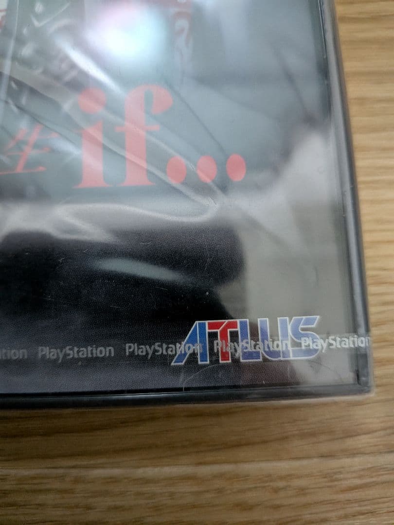 希少 新品未開封 PlayStation 真・女神転生if… PS1版 アトラス