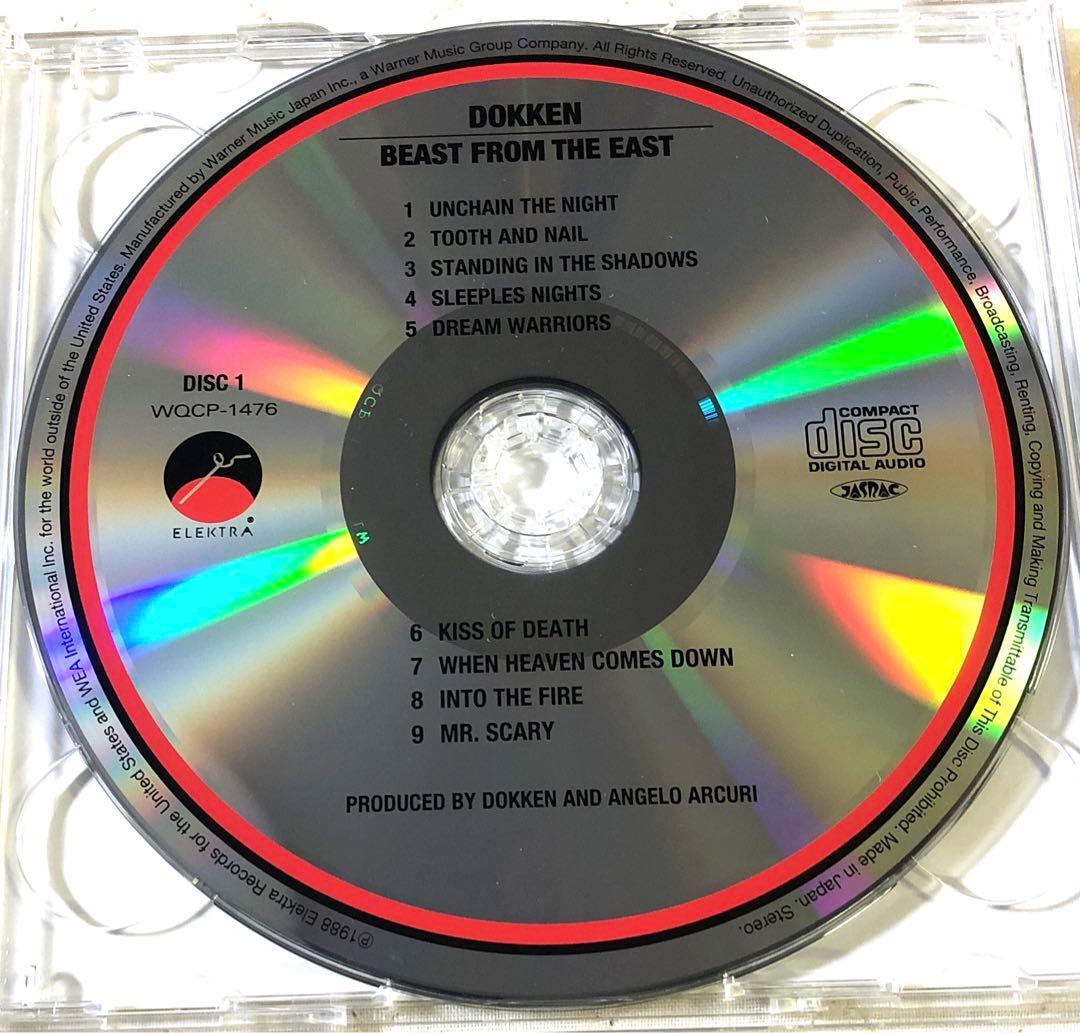 帯付き！国内盤2CD！ドッケン / コンプリート・ビースト・フロム・ジ・イースト