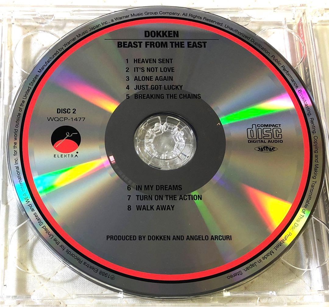 帯付き！国内盤2CD！ドッケン / コンプリート・ビースト・フロム・ジ・イースト