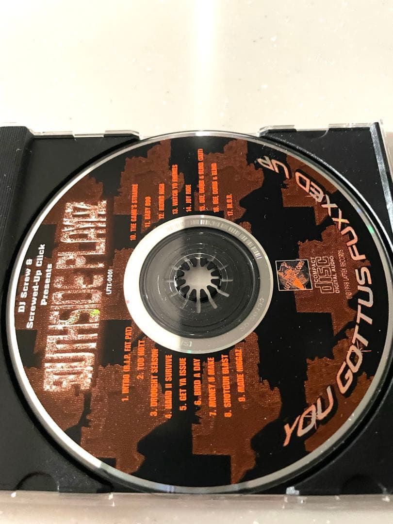 洋楽 SOUTH SIDE PLAYAZ: YOU GOTTUS FUXXED UP