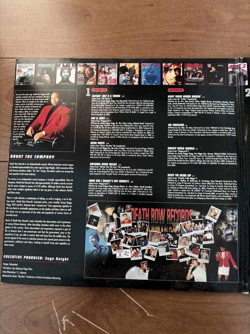 洋楽 DEATH ROW GREATEST HITS