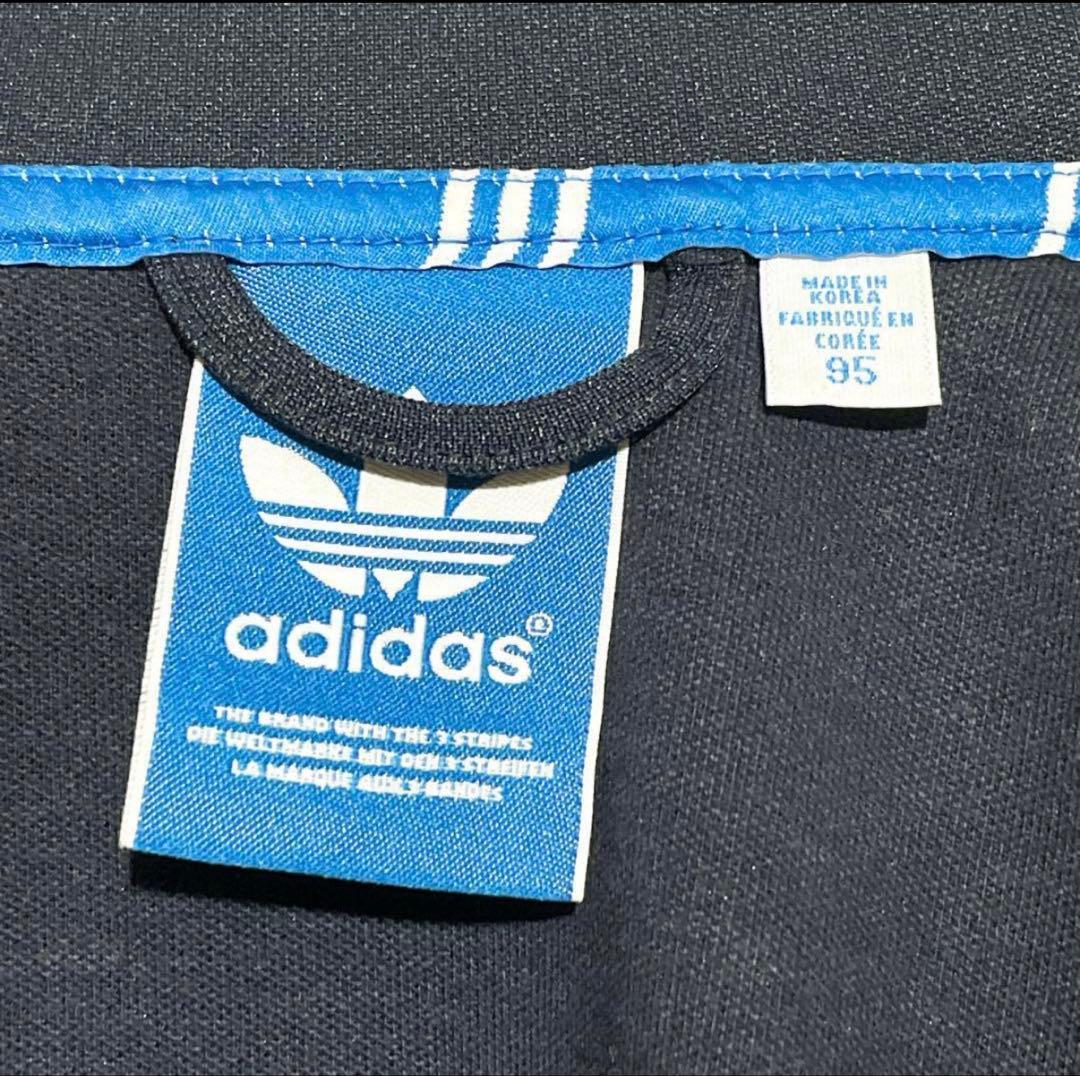 【希少】adidas トラックジャケット トレフォイル M ネイビー TJ78