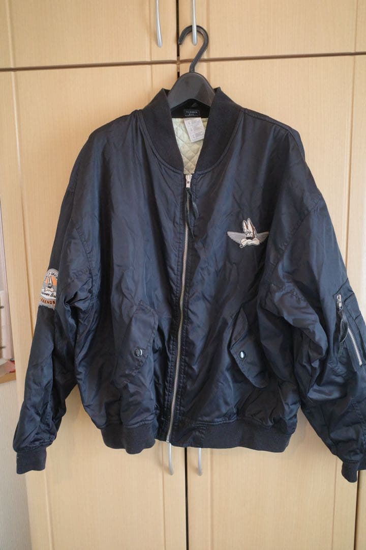 ワーナーブラザーズ ワイリーコヨーテ ジャケット 海外品 ハーレーダビッドソン