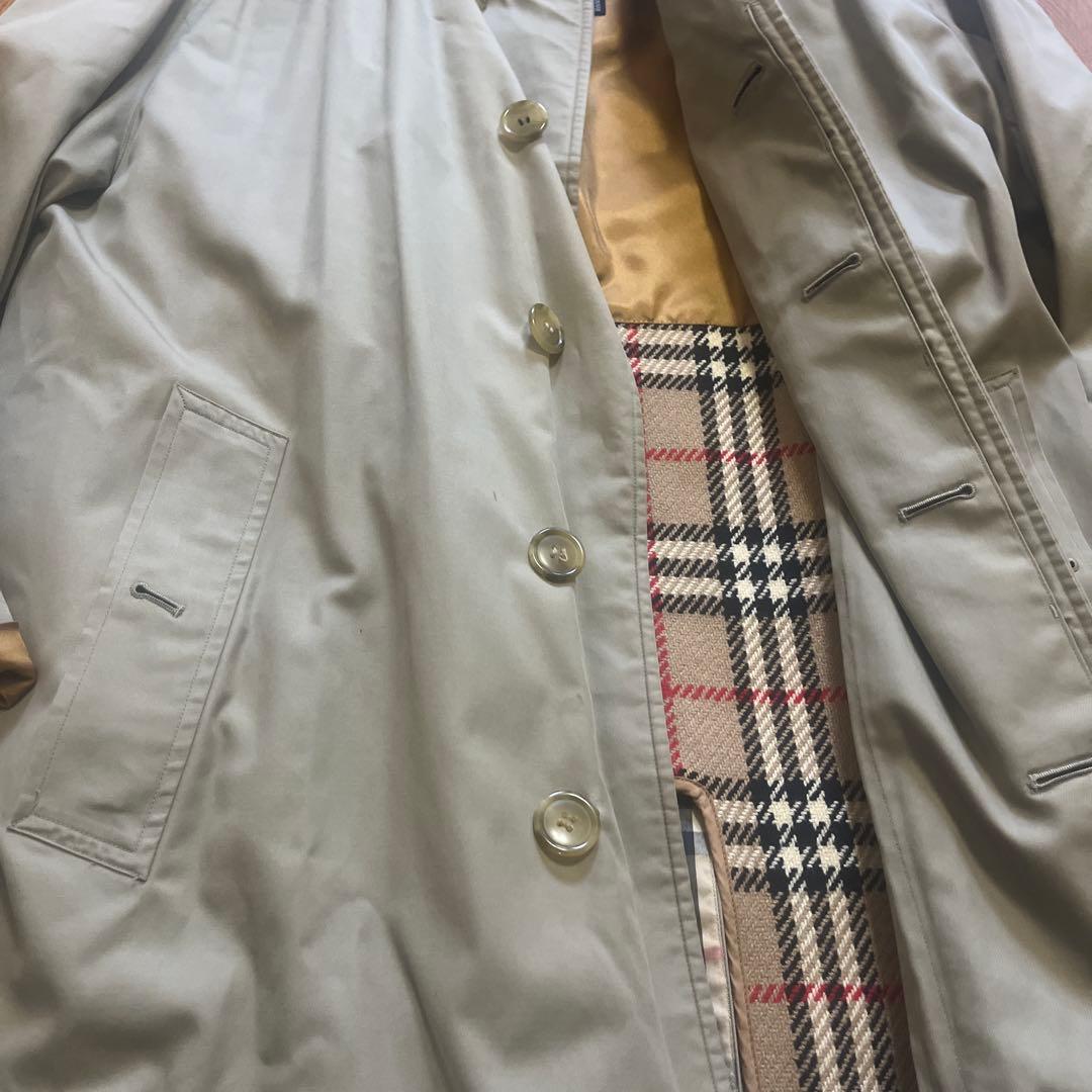 Burberry's バーバリー ステンカラーコート ノバチェック ライナー付き
