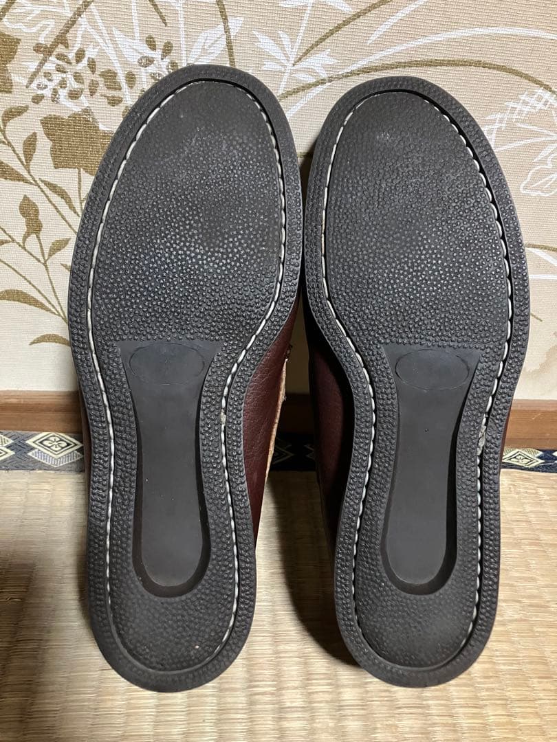 極上美品 USA製 JPRESS 7 1/2 モカシン シューズ ジェイプレス
