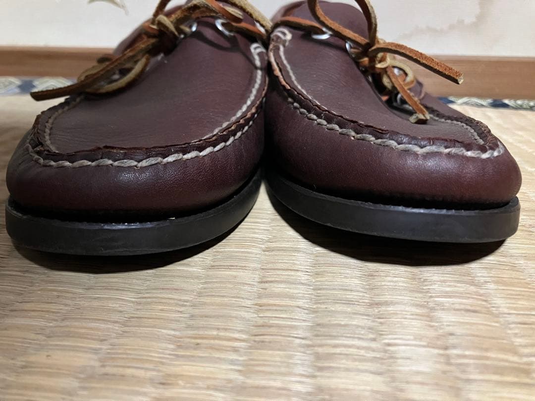 極上美品 USA製 JPRESS 7 1/2 モカシン シューズ ジェイプレス