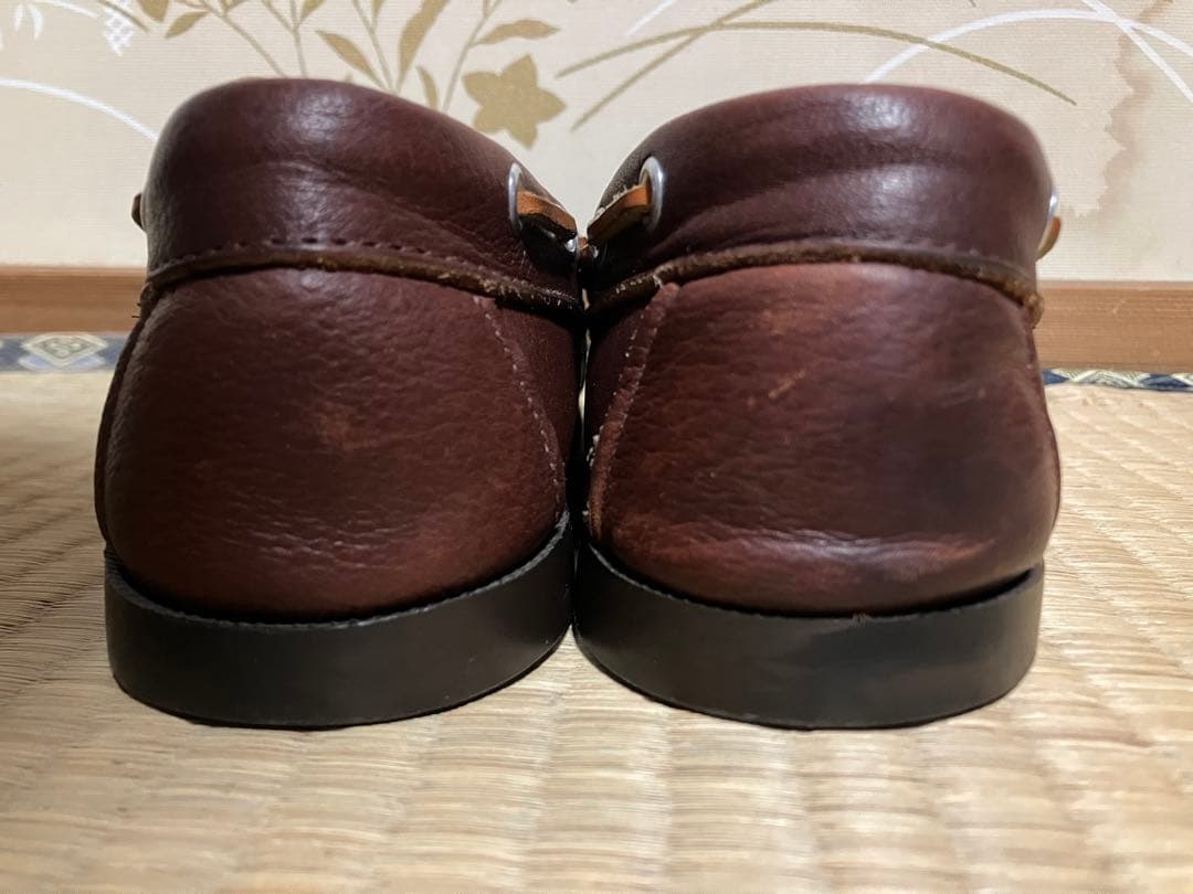 極上美品 USA製 JPRESS 7 1/2 モカシン シューズ ジェイプレス