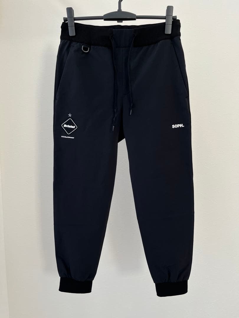 21SS FCRB アクティブ ストレッチ リブ パンツ BLACK S