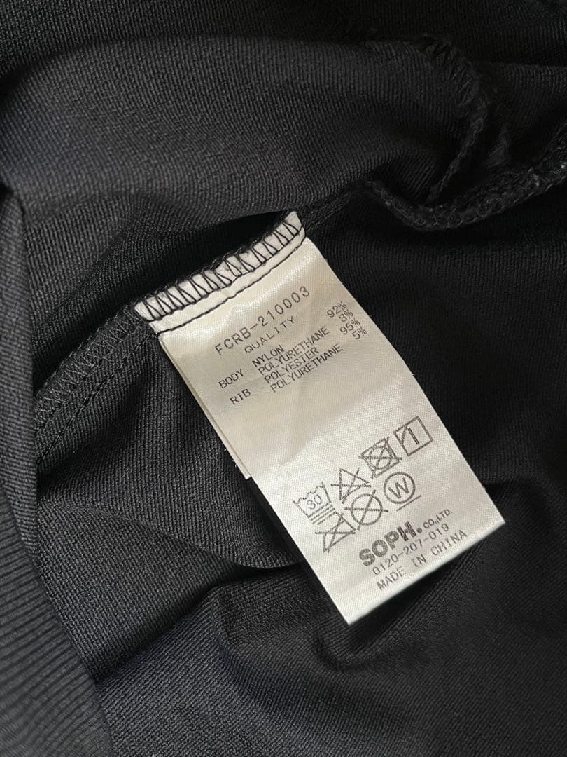 21SS FCRB アクティブ ストレッチ リブ パンツ BLACK S
