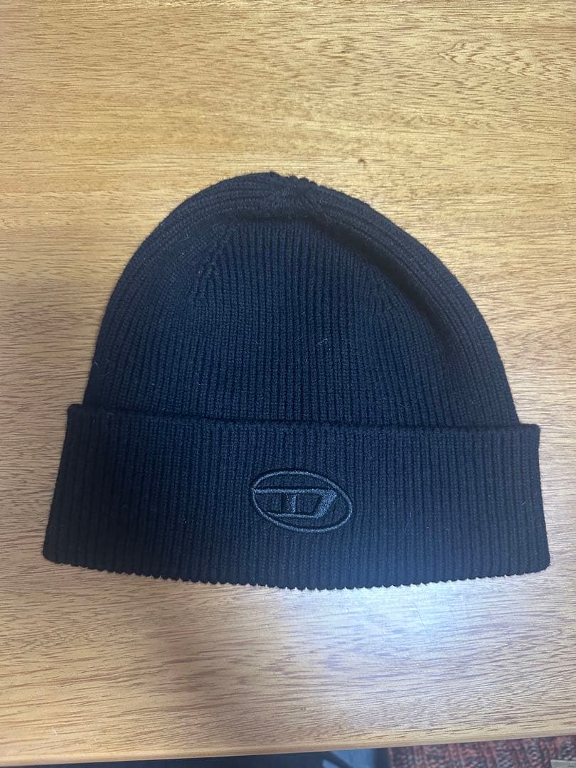 Diesel ブラック ニット帽