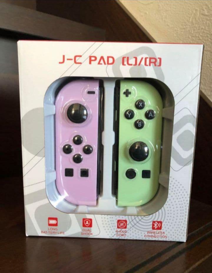 新品未使用　Switch Joy-Con 　レッド　ブルー&パープル　グリーン