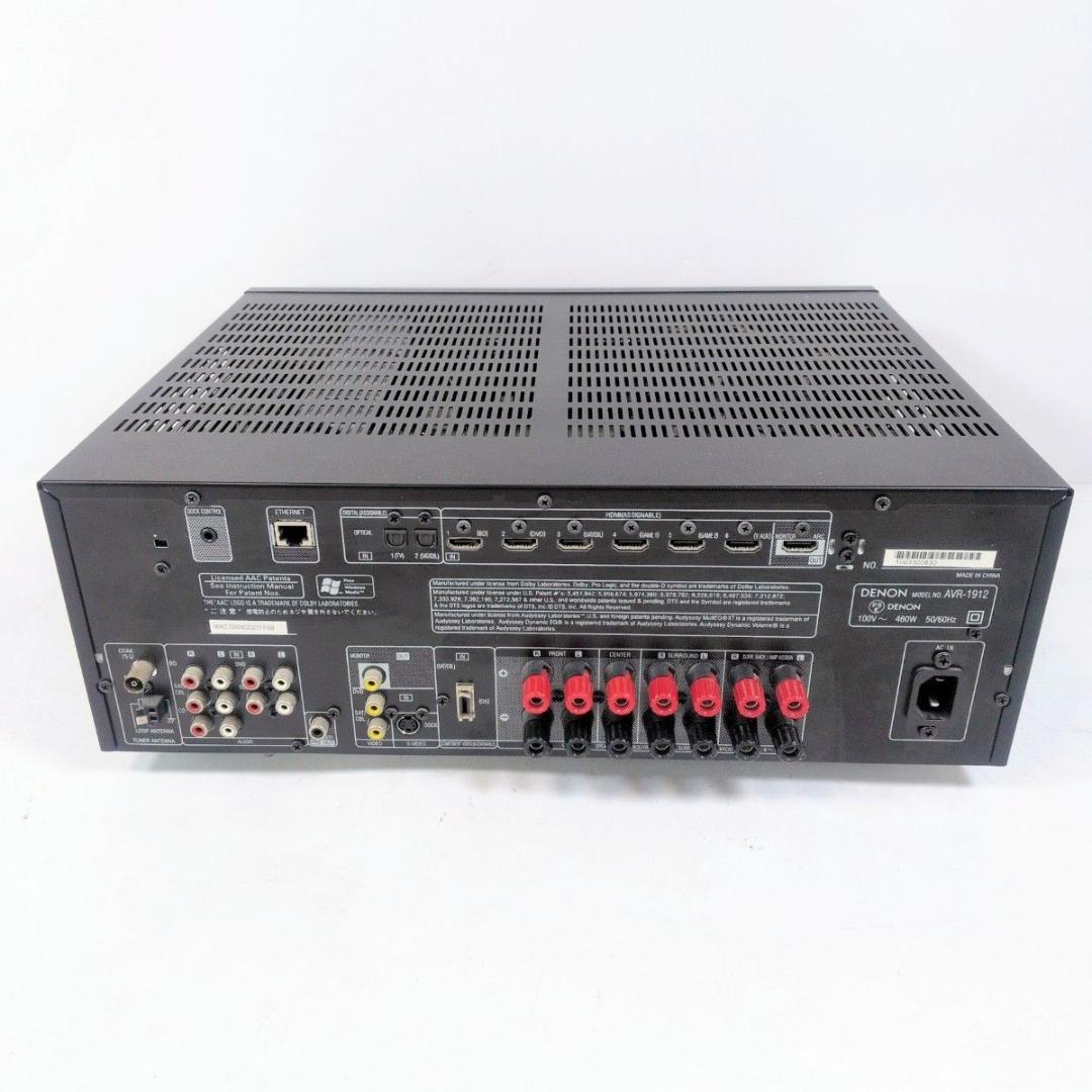 DENON デノン AVサラウンドレシーバー AVR-1912-K 7.1ch