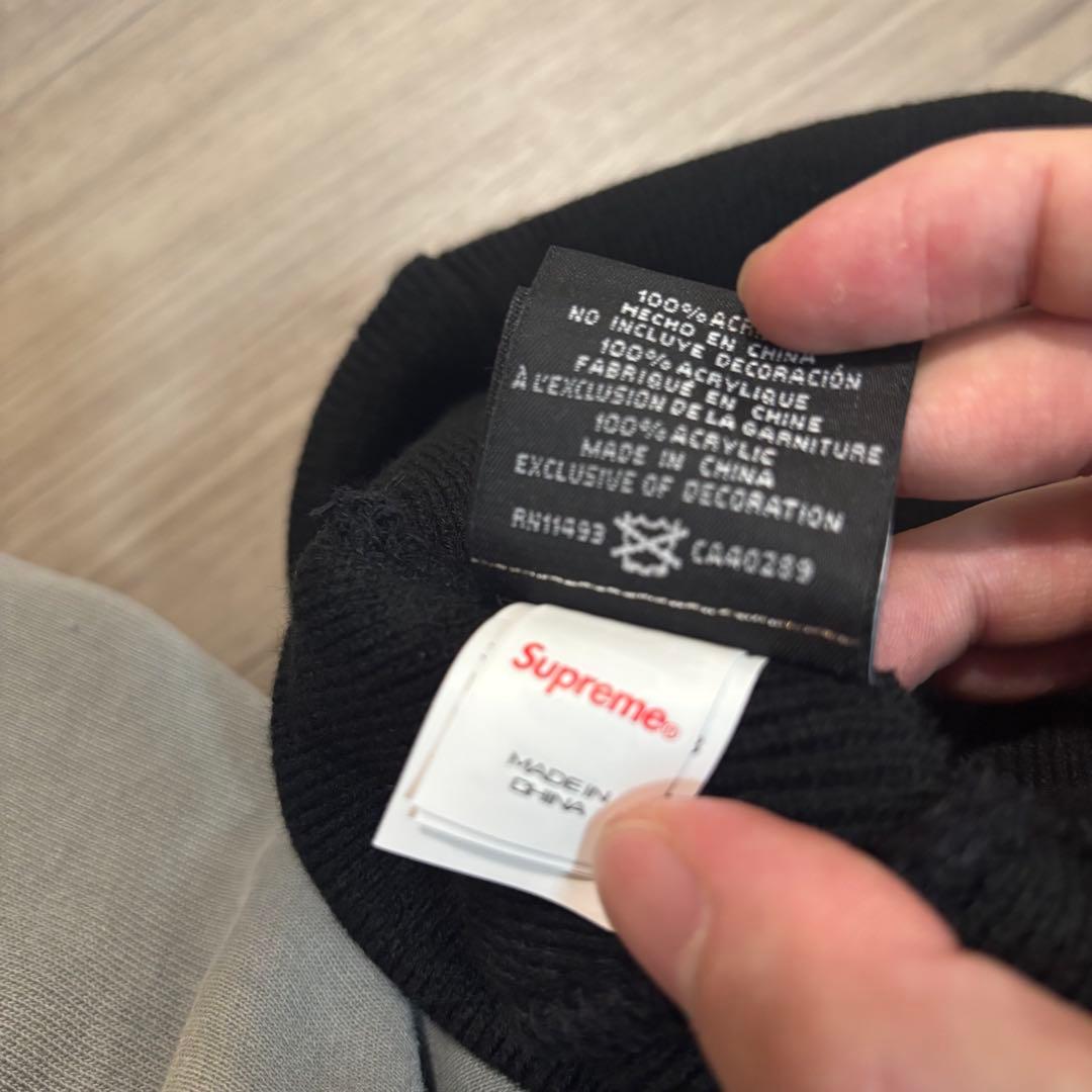 帽子 Supreme New Era Box Logo Beanie black