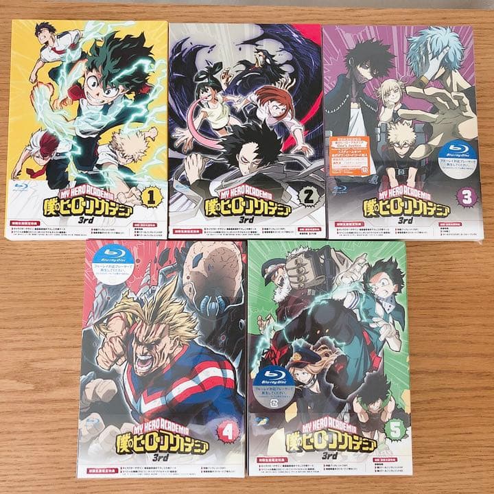 僕のヒーローアカデミア 3rd Vol.1〜5