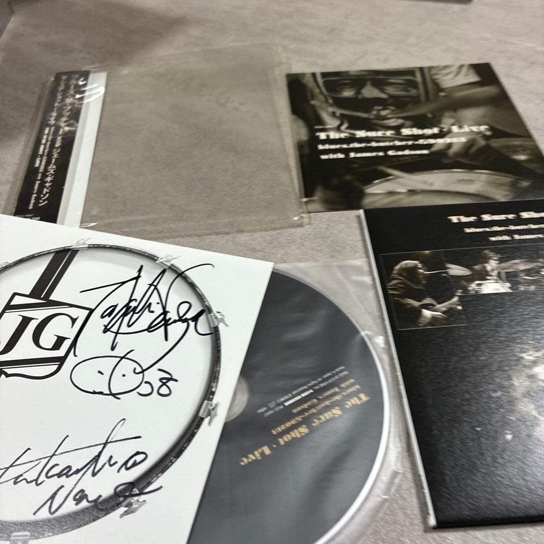 直筆サイン The Sure Shot: Live James Gadsden