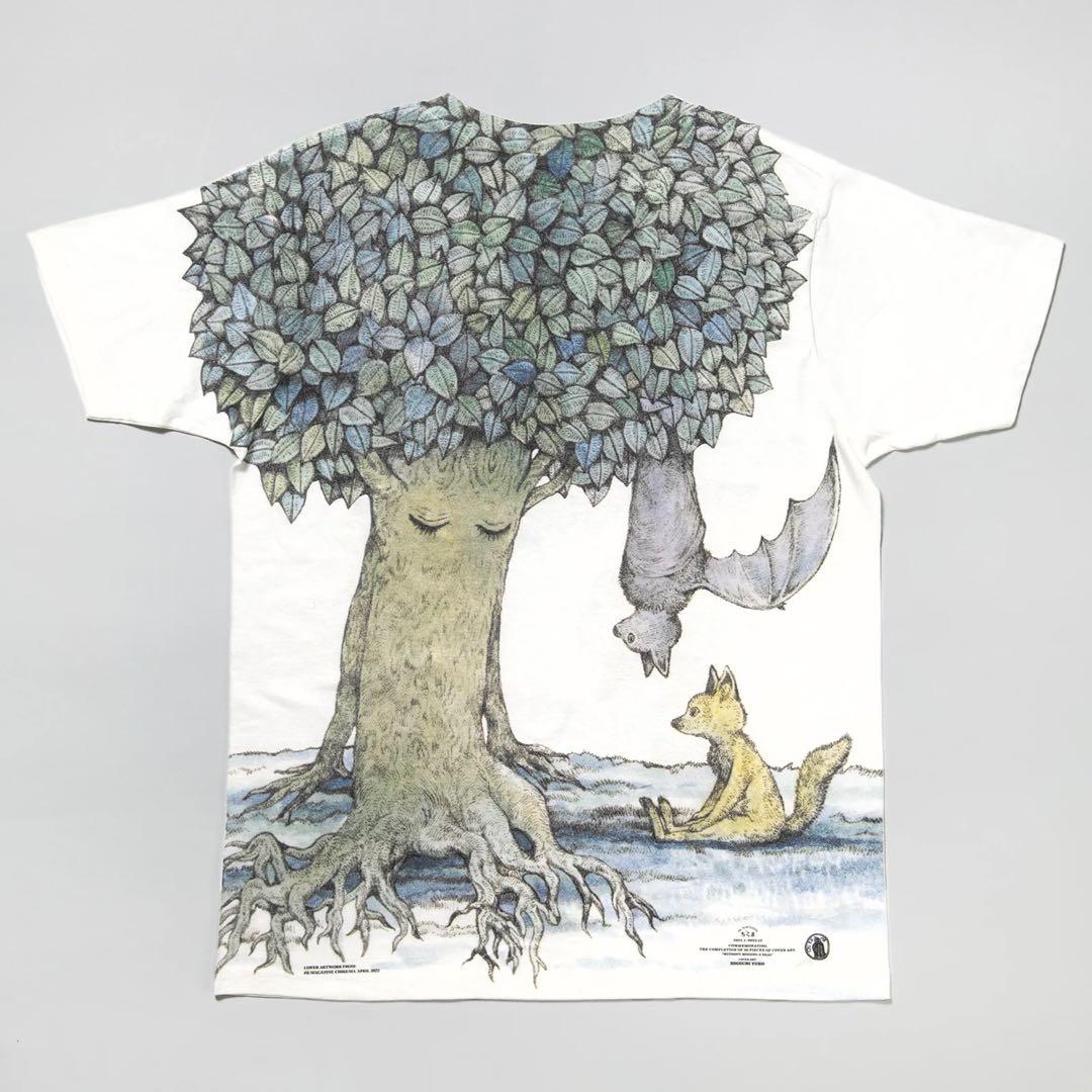 ヒグチユウコ Tシャツ ちくま 2022年3月4月号表紙 ボリス雑貨店
