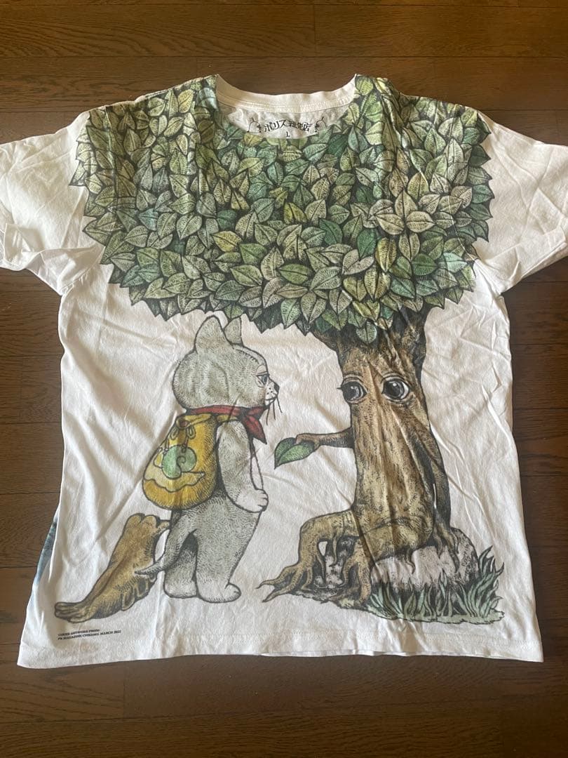 ヒグチユウコ Tシャツ ちくま 2022年3月4月号表紙 ボリス雑貨店