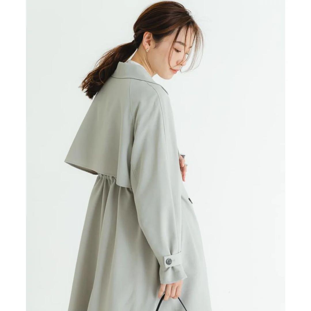 【masa様おまとめ】UR ドロストトレンチコート　Bab サイドフリンジパンツ