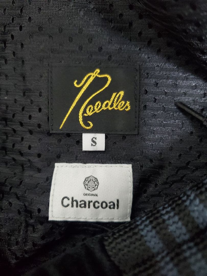 NEEDLES charcoal tokyo別注ベロア Zipped Sサイズ