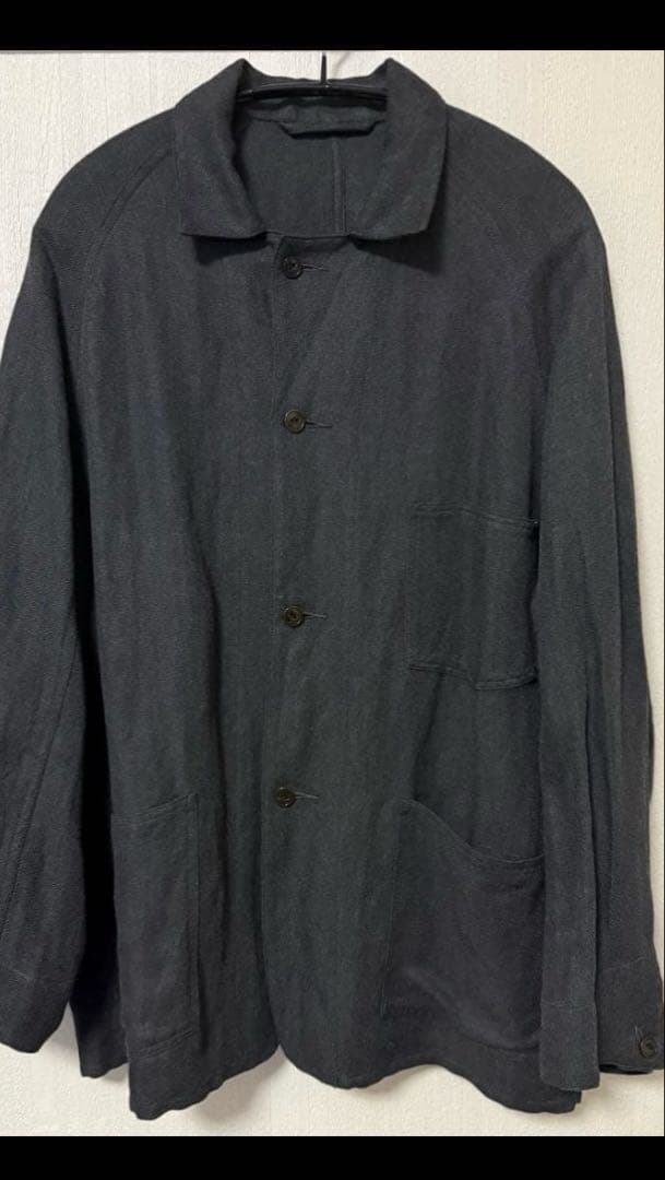 ジャケット・アウター LIDNM 24ss RAYON LINEN CHORE JACKET