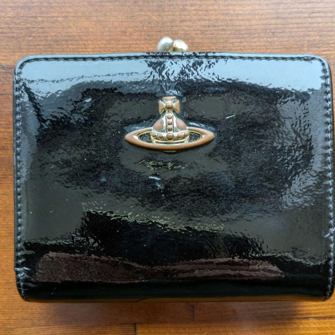 VivienneWestwood 二つ折り財布 がま口 ブラック