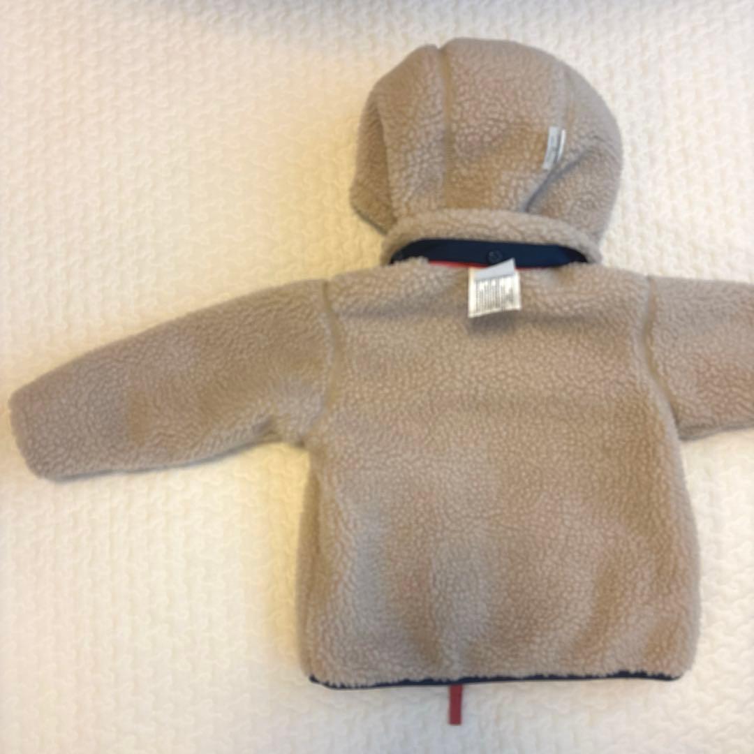 【美品】patagonia :リバーシブル取り外しフード付きジャケット 2T
