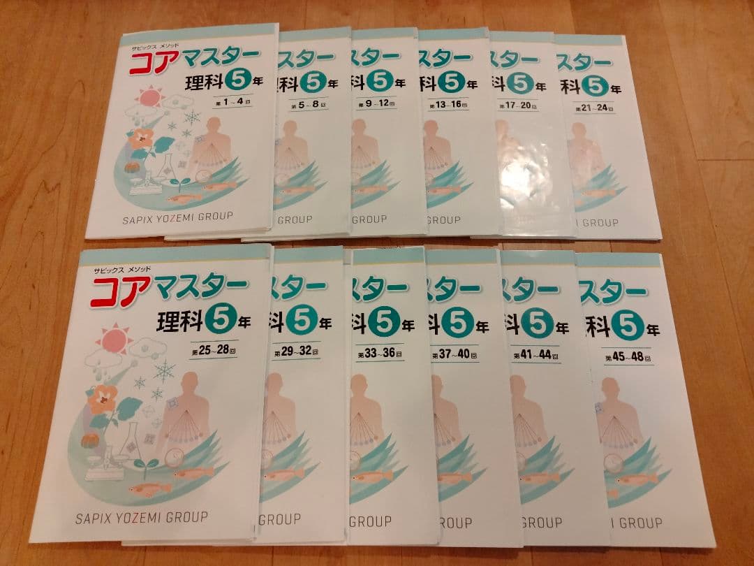ＳＡＰＩＸメソッド　コアマスター５年＆模試