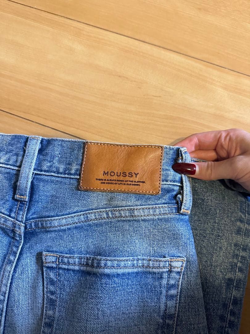 moussy MVSフレアデニム 25inch