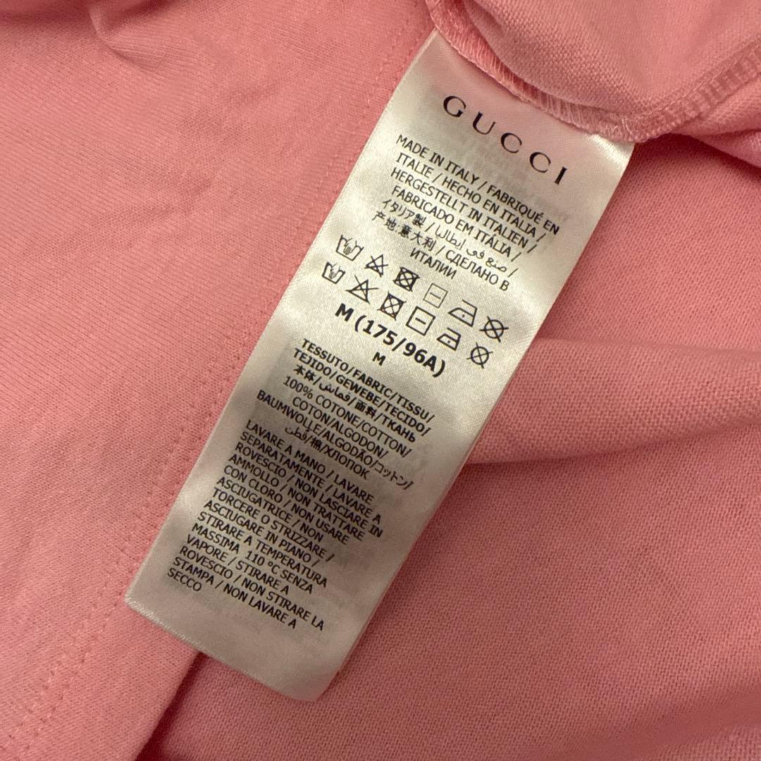 THE NORTH FACE x GUCCI Tシャツ ピンク