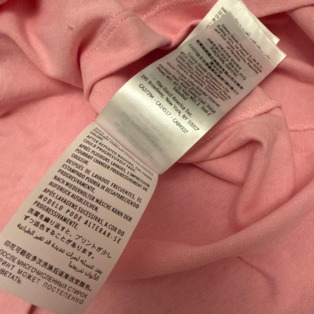 THE NORTH FACE x GUCCI Tシャツ ピンク