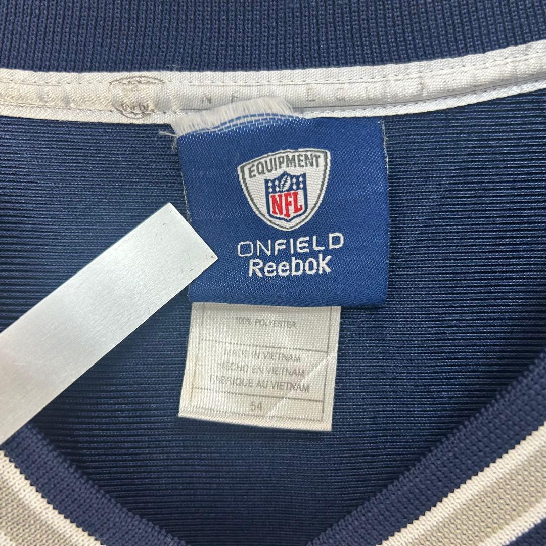 リーボック NFL 全刺繍 カウボーイズ アメフトゲームシャツ 2XL 5515