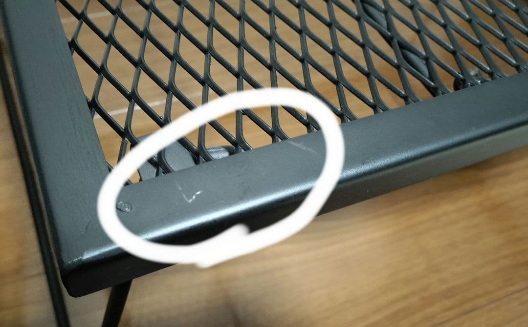ヨーラー アイアンメッシュテーブル 　ロゴス フラットクーラースタンド
