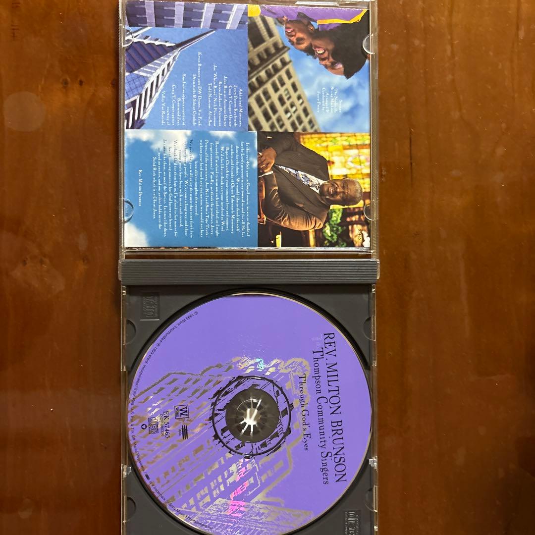 洋楽 Rev. Milton Brunson - Through God's Eyes