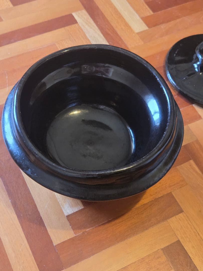 雲井窯 鴨釉きまぐれ御飯鍋 一合半 炊き