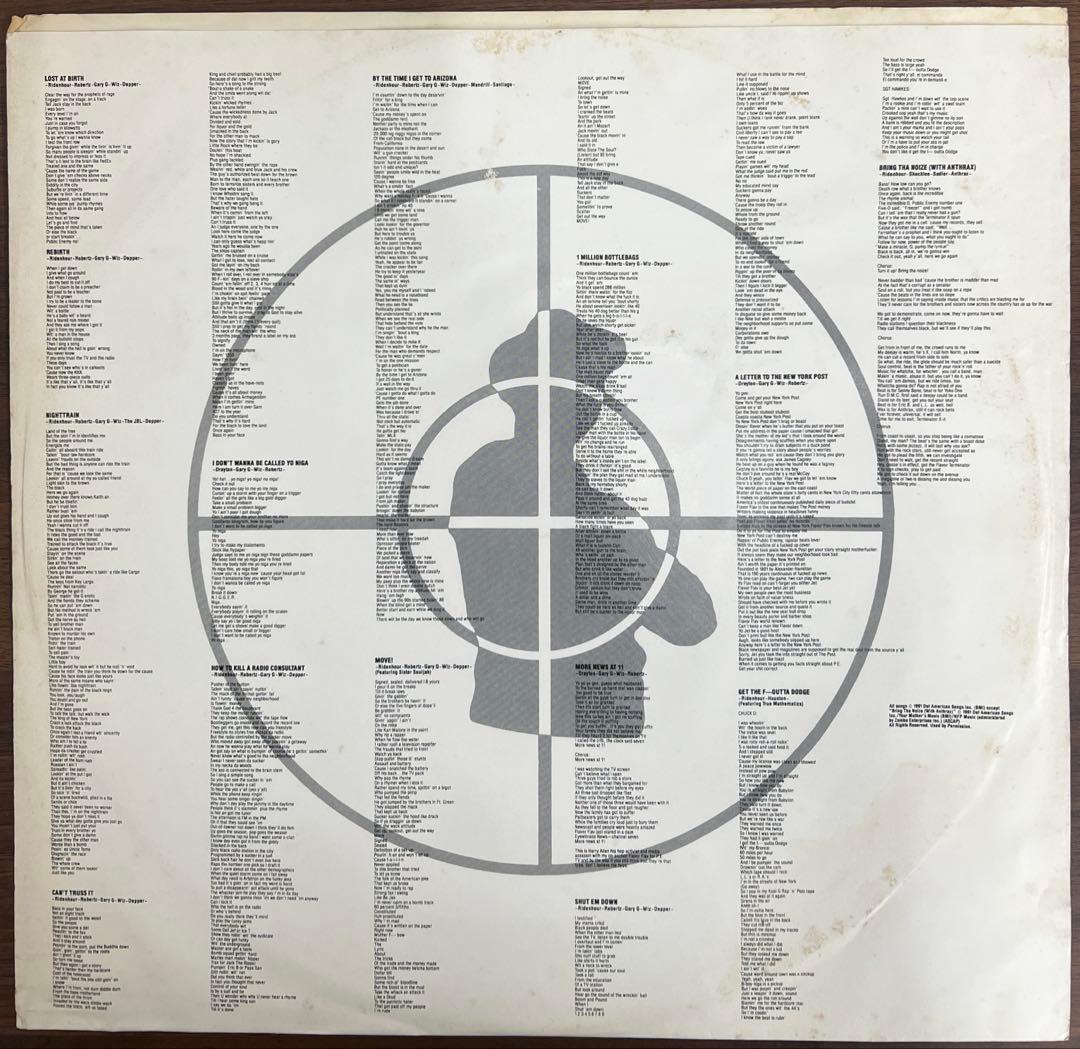 【2LP/US盤】Public Enemy / Apocalypse 91...