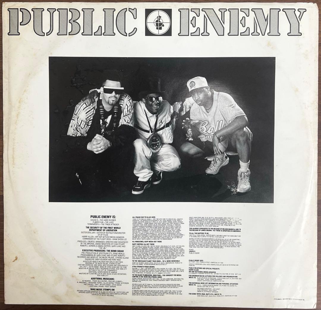 【2LP/US盤】Public Enemy / Apocalypse 91...