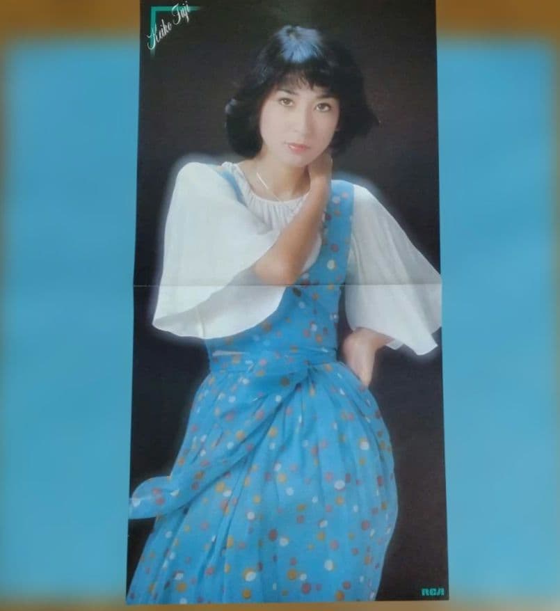 LPレコード（大型ポスター）藤圭子　スーパー・ツイン