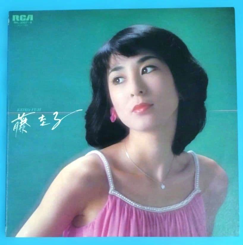 LPレコード（大型ポスター）藤圭子　スーパー・ツイン