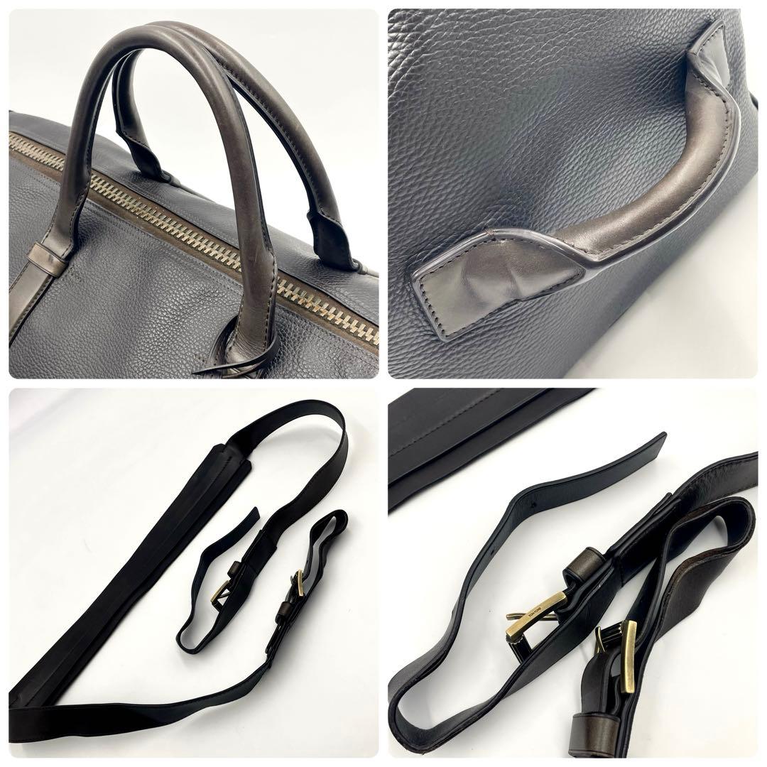 【定価70万】TOM FORDバッグリー グレインレザーボストンバッグ 2way