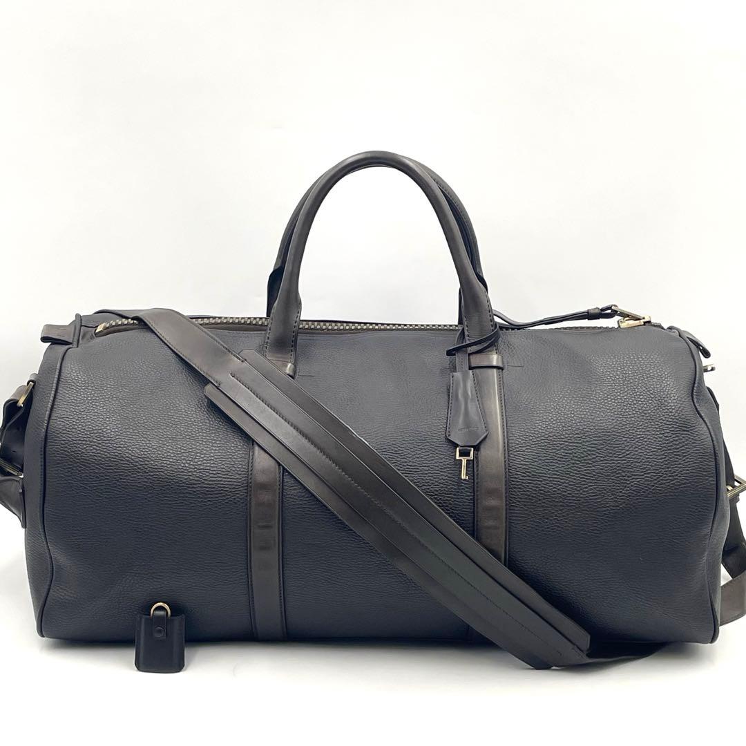 【定価70万】TOM FORDバッグリー グレインレザーボストンバッグ 2way