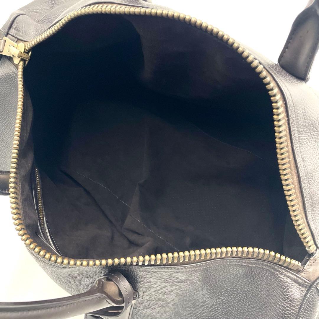 【定価70万】TOM FORDバッグリー グレインレザーボストンバッグ 2way
