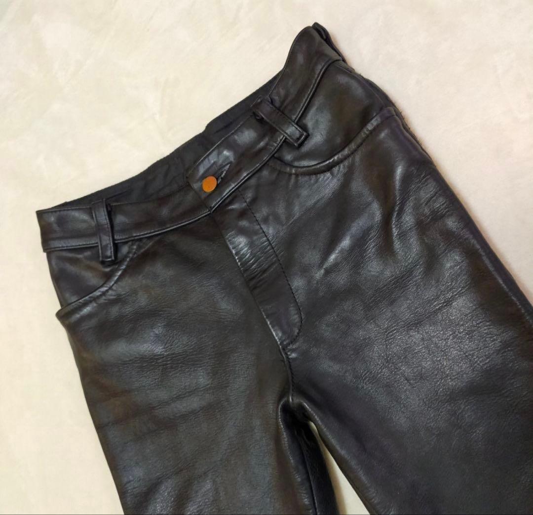 USA製　VANSON　W31　レザーパンツ　ライディングパンツ