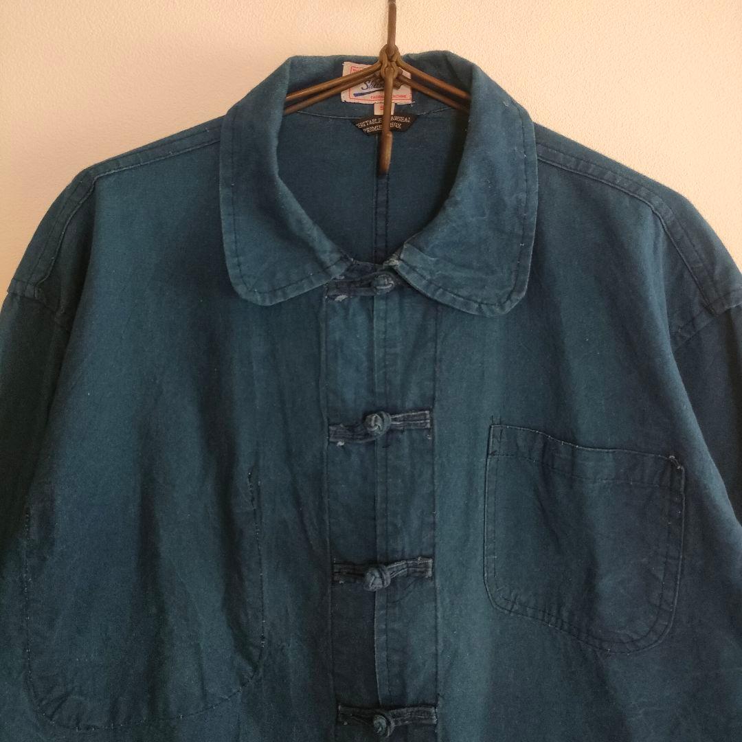 ジャケット・アウター 1980s Shanghai indigo french china setup