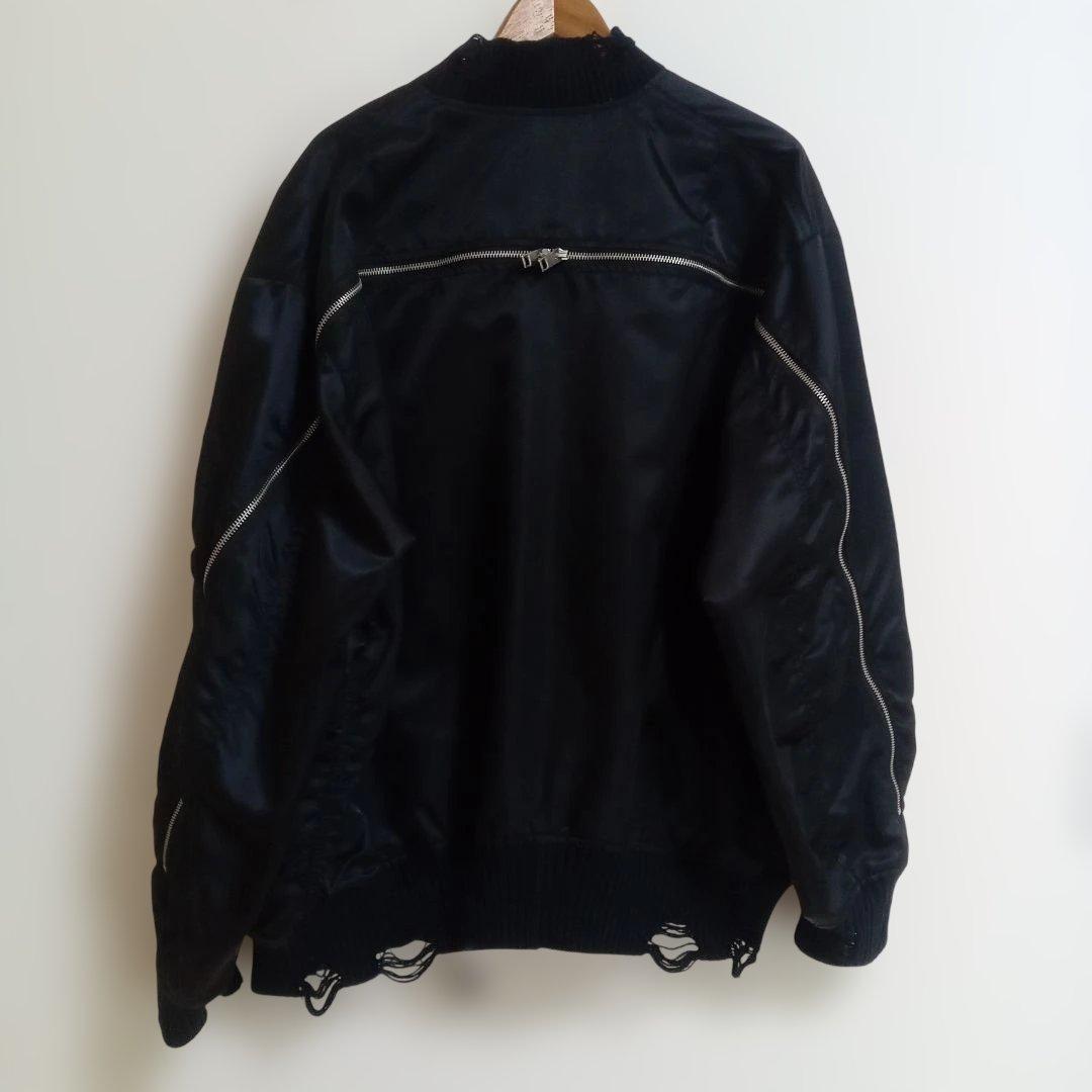 DIESEL KRISTA BRAVES 刺繍 MA-1 ボンバージャケット L