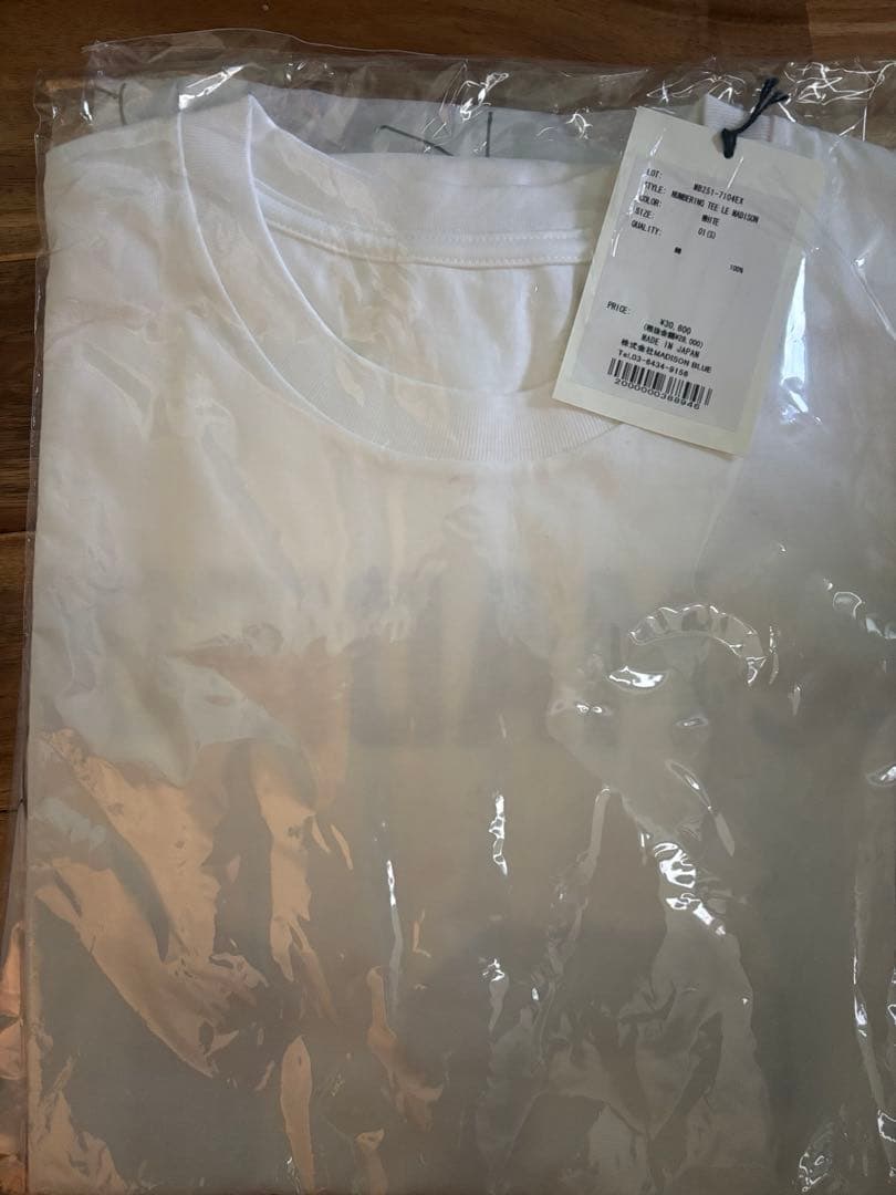 cherry-brownwalnut様マディソンブルー　NUMBERING T