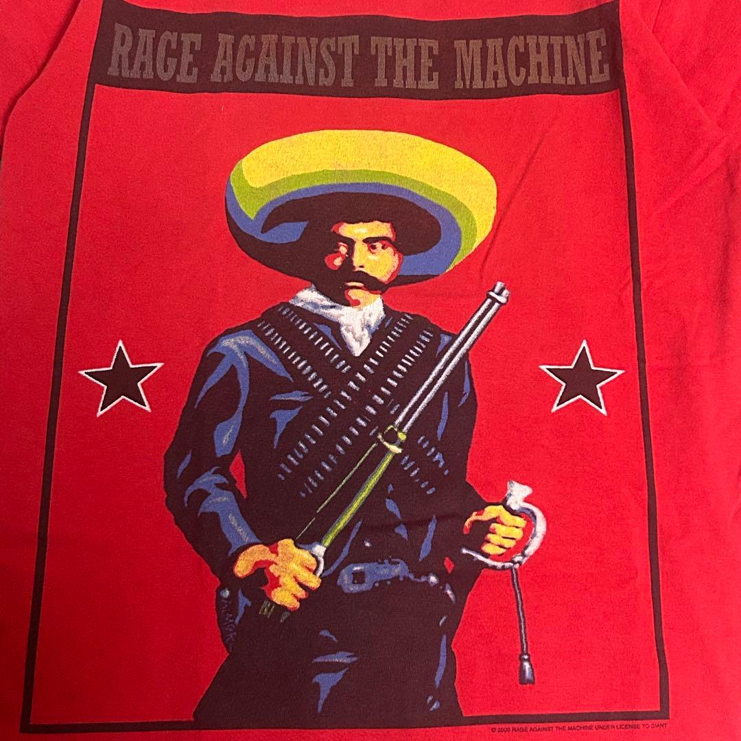 00s rage against the macine Tシャツ　バンド　90s