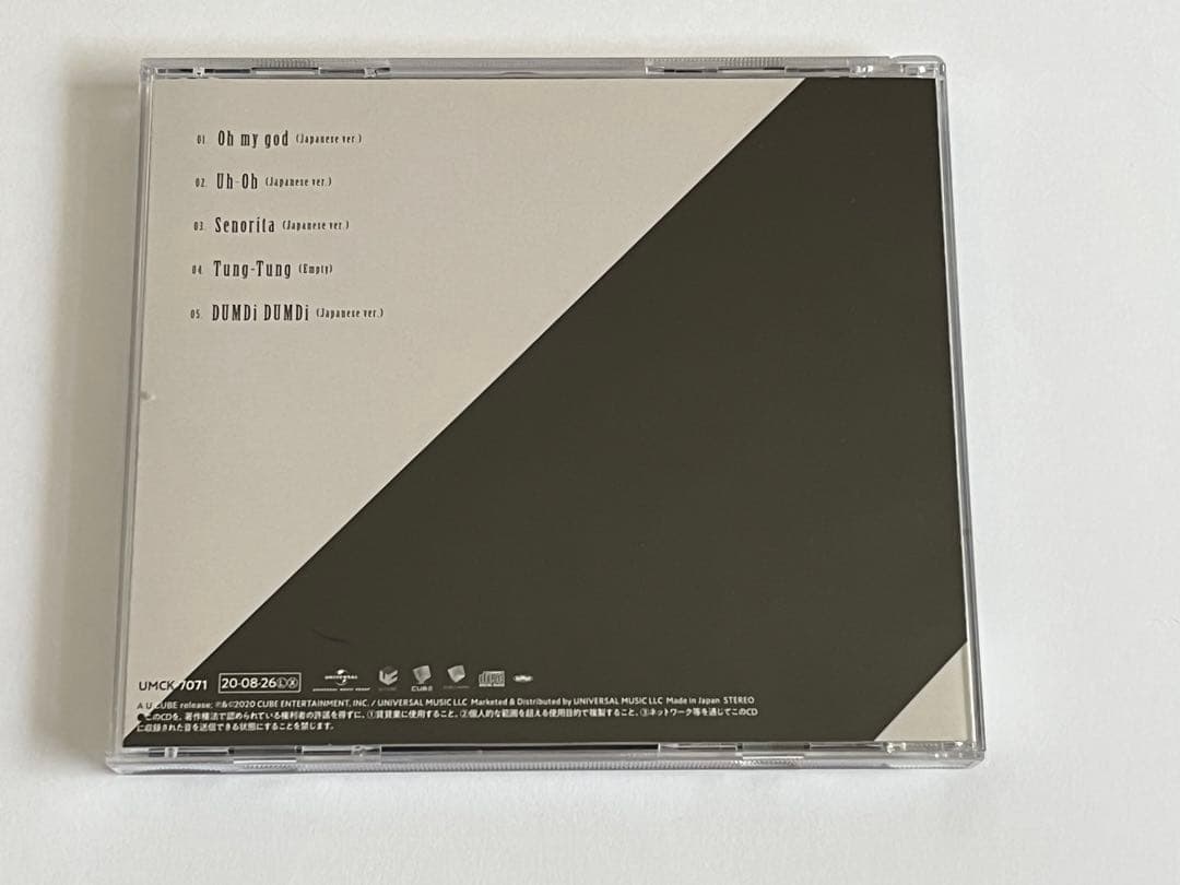 (G)I-DLE Oh My God 初回限定盤B CD